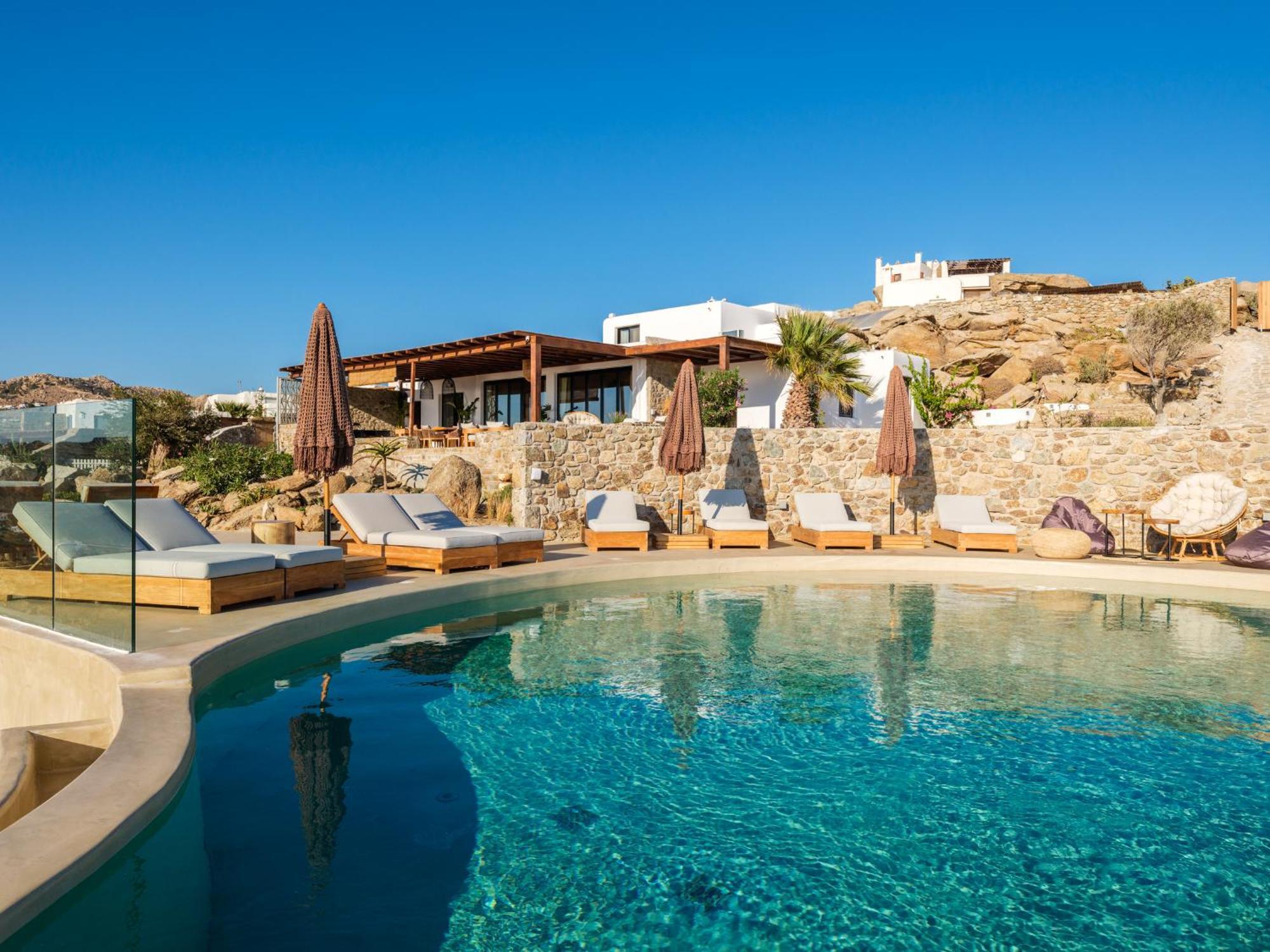 Mykonos Villa Scorpios Mykonos Town Екстериор снимка