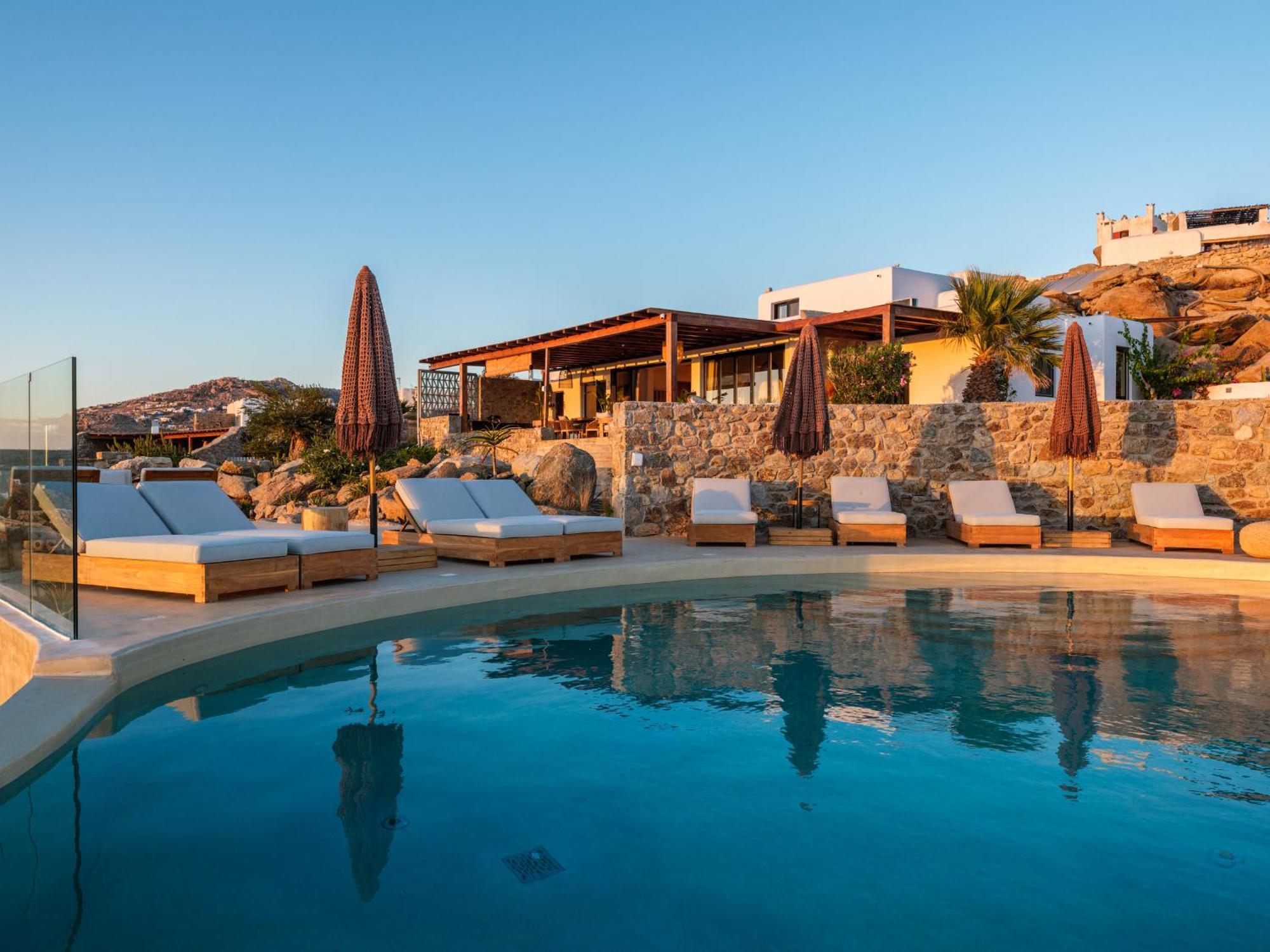 Mykonos Villa Scorpios Mykonos Town Екстериор снимка