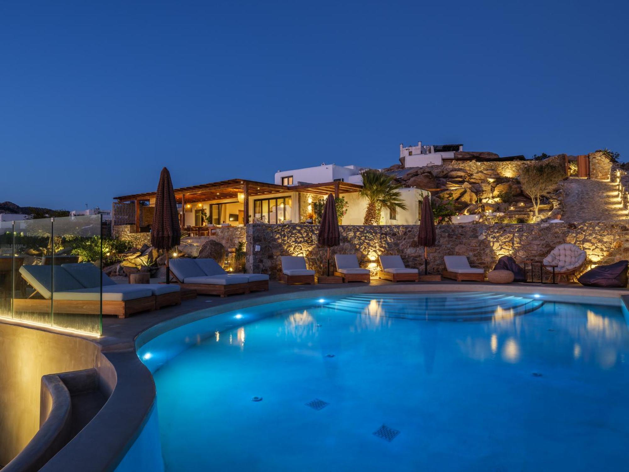 Mykonos Villa Scorpios Mykonos Town Екстериор снимка